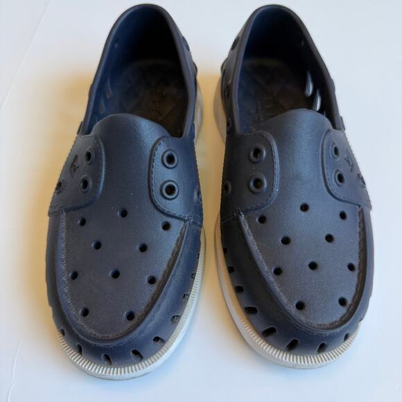Sperry Top Sider Navy Blue Boat Shoes Mens 3 Womens 5 - Picture 2 of 11